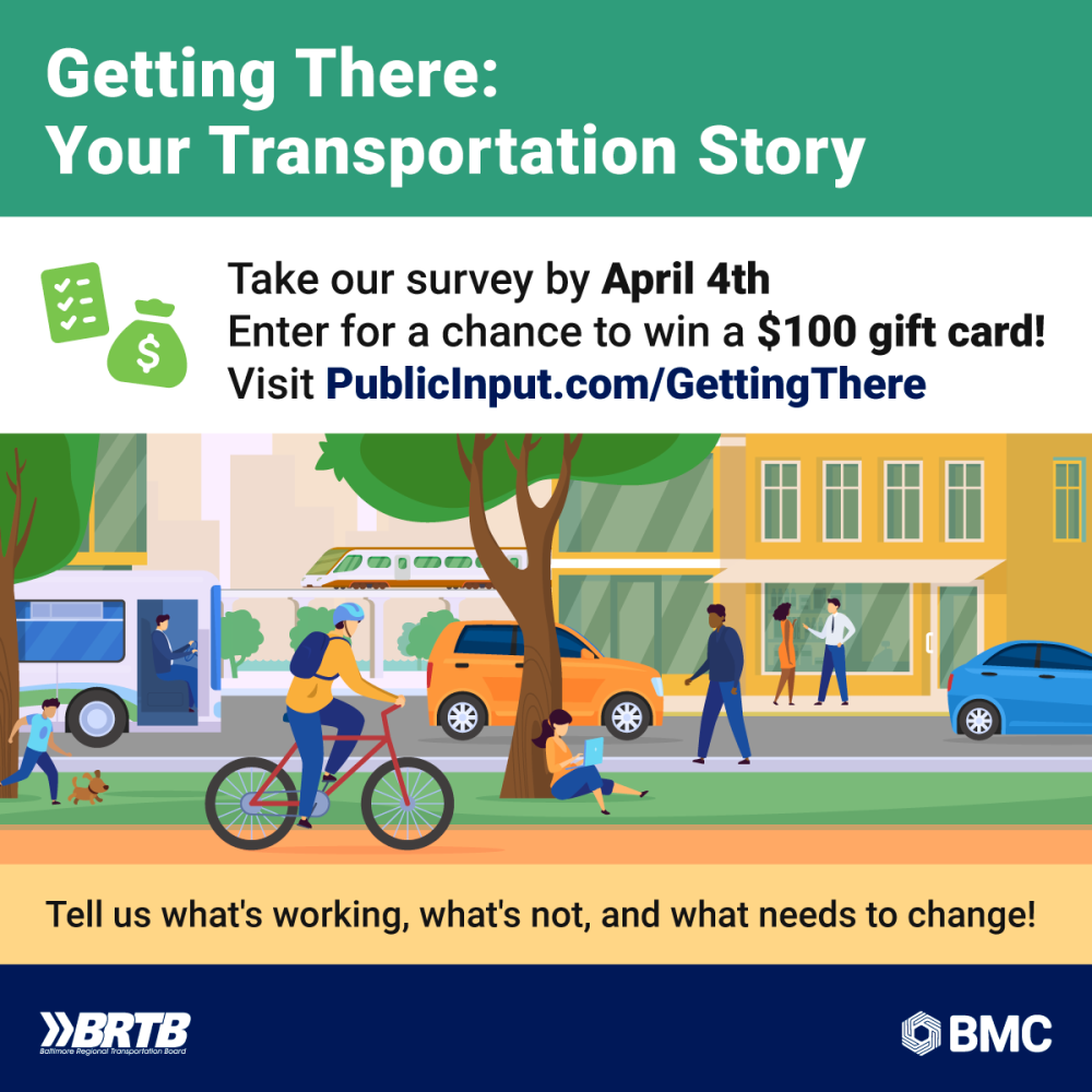 Getting There: Your Transportation Story flyer